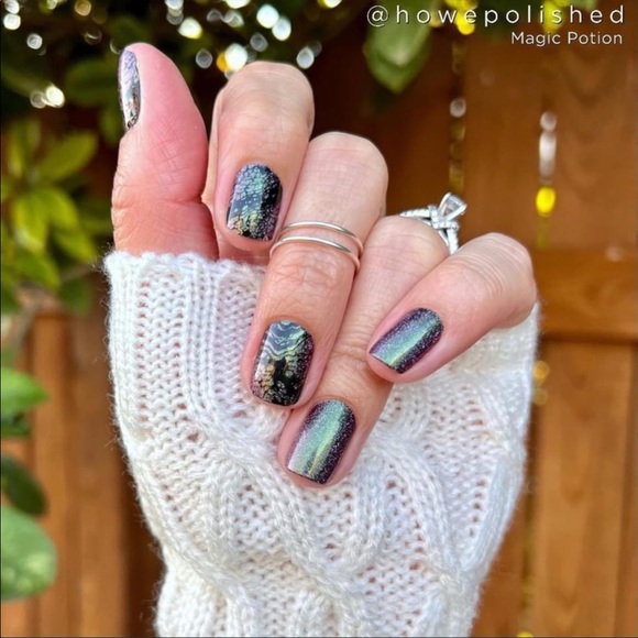Color Street Other - *Retired* Color Street: Magic Potion | Green Purple Fall Glitter Halloween
